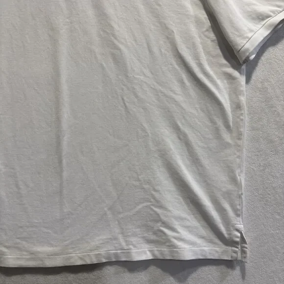 Polo Ralph Lauren Henley Shirt Men's XXL White Short Sleeve Featherweight Mesh - Picture 5 of 15